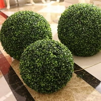 Симулиране на зелена трева топка изкуствени треви пластмасови зелени растения цветя домашна градина сватбен декор декоративни орнаменти