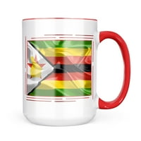 NEONBLOND ZIMBABWE 3D FLAG MAG Подарък за любители на чай за кафе