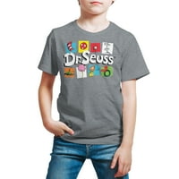 Д -р Сеус и икони - графична тениска с малко дете и младежки тениска