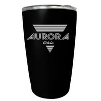 Aurora Ohio Souvenir Oz Black Tumbler Tumbler Retro дизайн